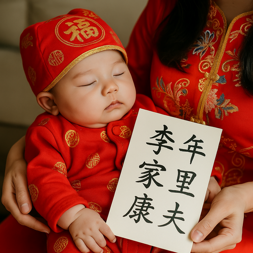 Como os chineses escolhem os nomes dos filhos