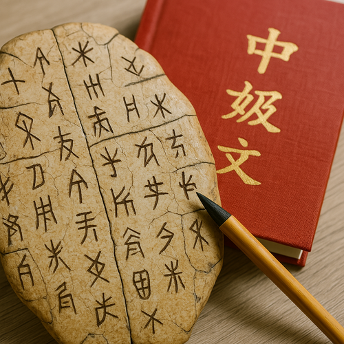 História dos hieróglifos chineses