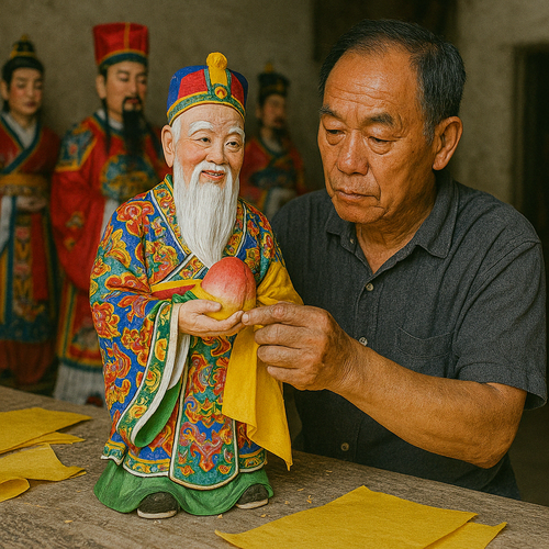Por que os chineses fazem figurinos de papel para os espíritos