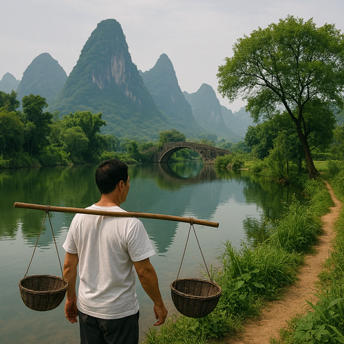 Como os chineses interagem com a natureza