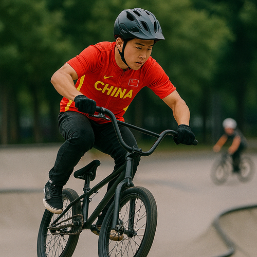 نجاحات فرسان BMX الصينيين
