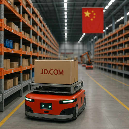 Автоматизовані склади: як працює JD.com