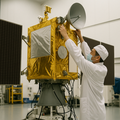 Desenvolvimento de tecnologia por satélite na China