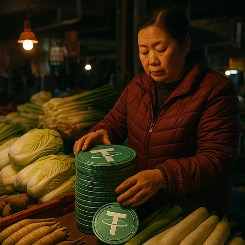 Uso do USDT na economia obscura chinesa